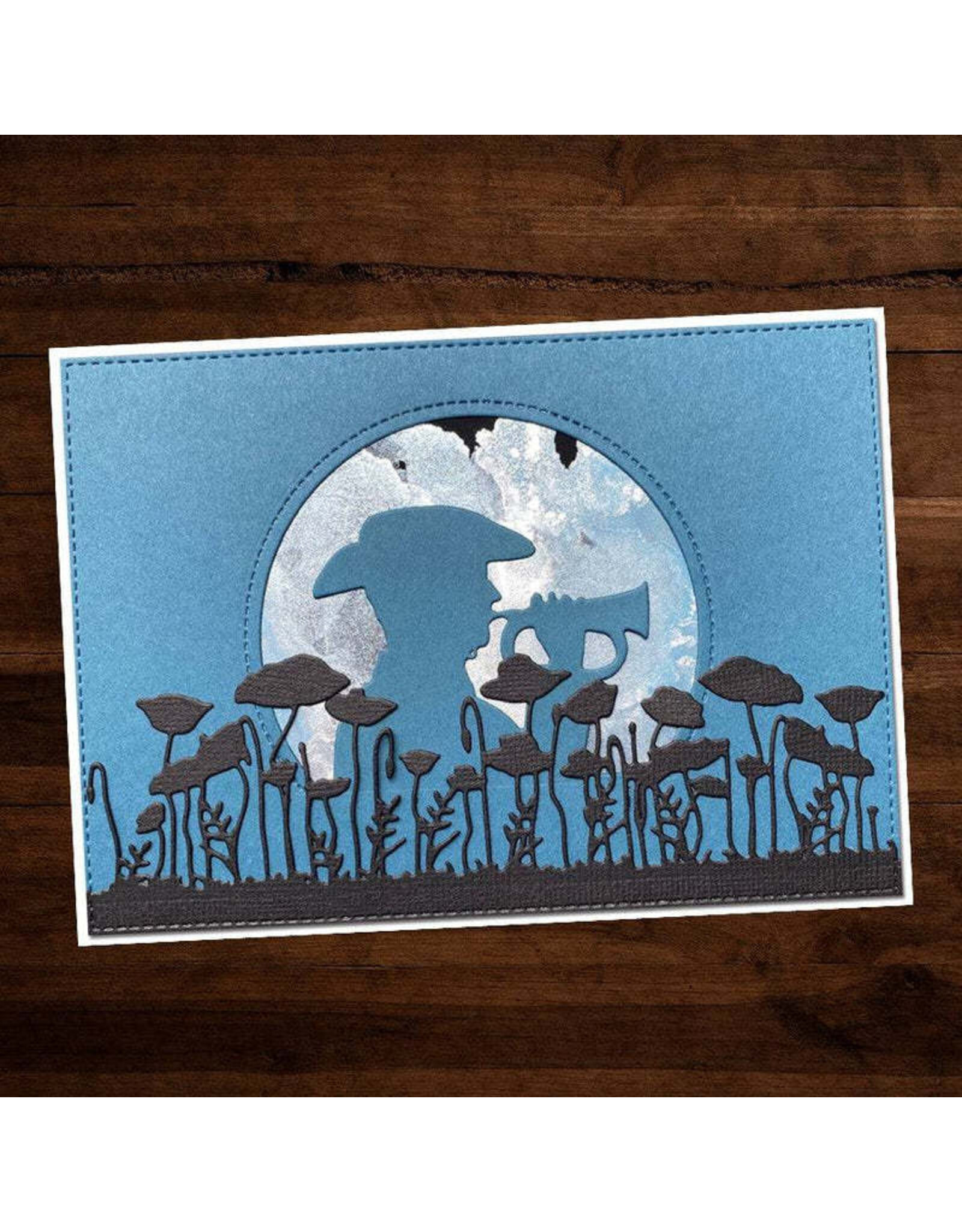 PAPER ROSE PAPER ROSE POPPY FIELD BORDER DIE