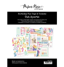 PAPER ROSE PAPER ROSE BIRTHDAY FUN TAGS & TICKETS CUT APARTS