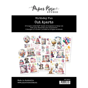 PAPER ROSE PAPER ROSE BIRTHDAY FUN CUT APARTS