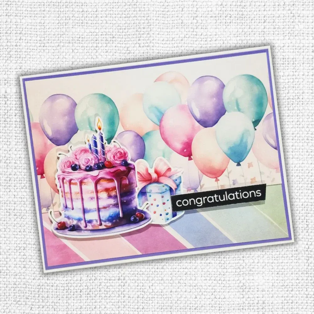 PAPER ROSE PAPER ROSE BIRTHDAY FUN CUT APARTS