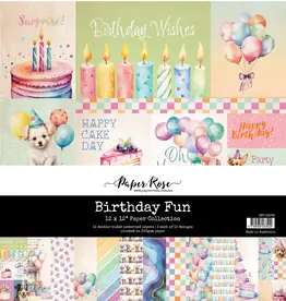 PAPER ROSE PAPER ROSE BIRTHDAY FUN 12x12 PAPER COLLECTION