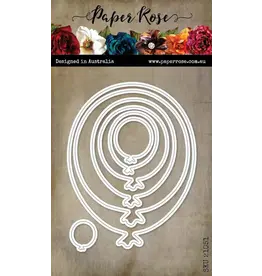 PAPER ROSE PAPER ROSE NESTING BALLOONS DIE SET