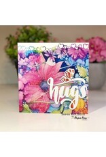 PAPER ROSE PAPER ROSE RAINBOW TWIRL 6x6 PAPER COLLECTION