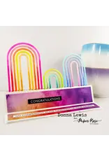 PAPER ROSE PAPER ROSE RAINBOW TWIRL 6x6 PAPER COLLECTION