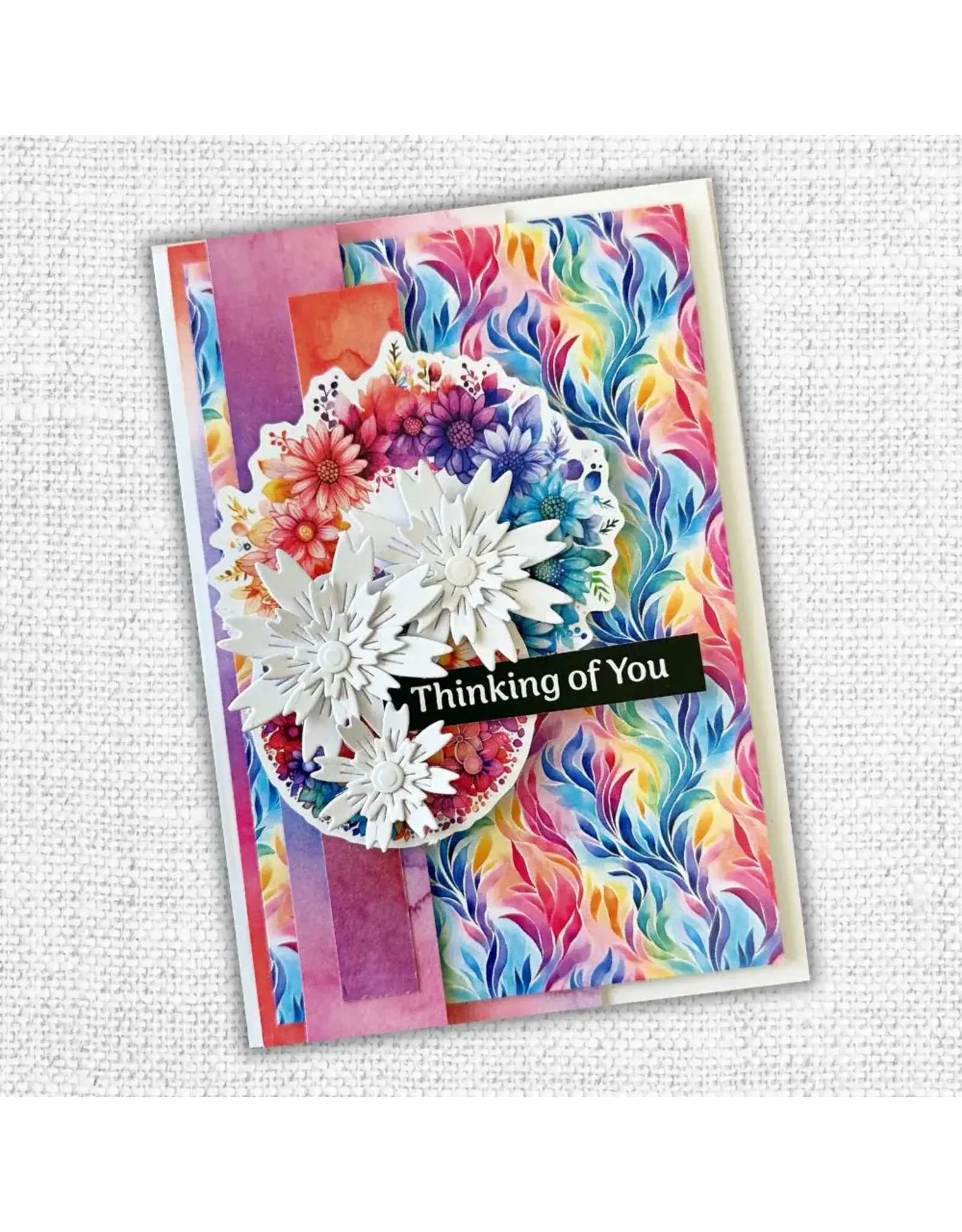 PAPER ROSE PAPER ROSE RAINBOW TWIRL 2.0 6x6 PAPER COLLECTION