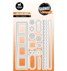 STUDIOLIGHT STUDIOLIGHT GRUNGE COLLECTION EXTRA ELEMENTS DIE SET