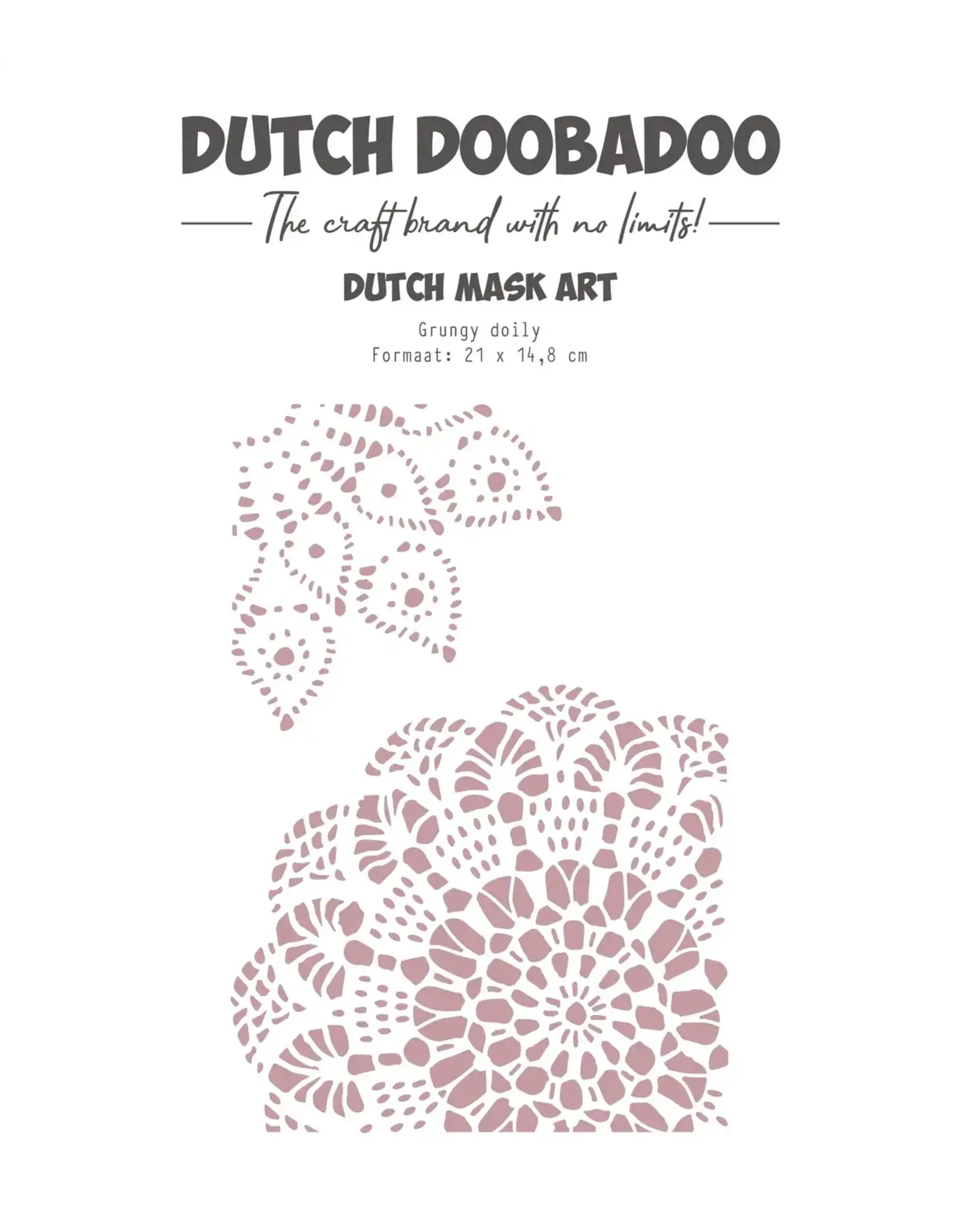 DUTCH DOOBADOO DUTCH DOOBADOO GRUNGE DOILY MASK ART A5