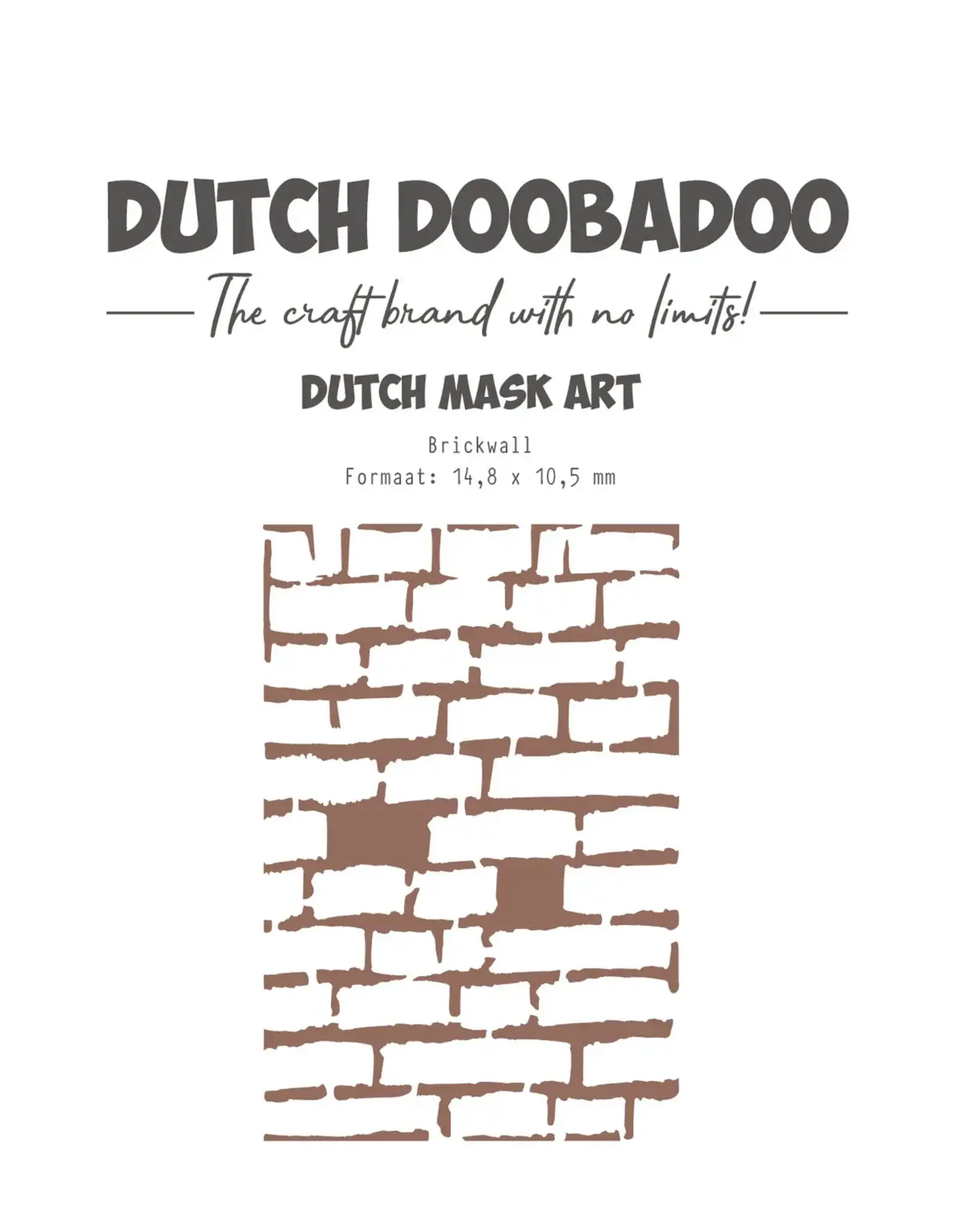 DUTCH DOOBADOO DUTCH DOOBADOO BRICKWALL MASK ART A6