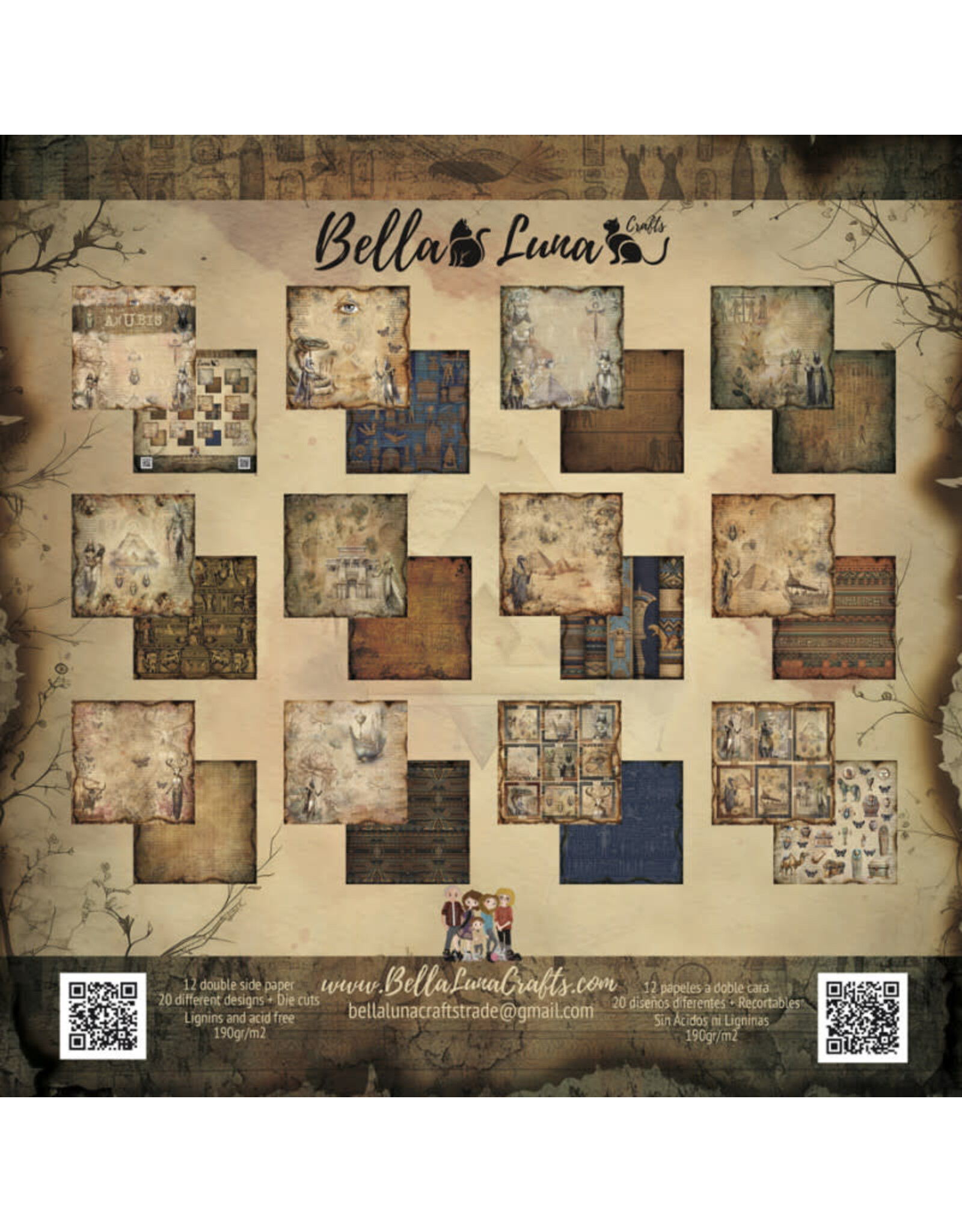 BELLA LUNA BELLA LUNA ANUBIS 8x8 COLLECTION PACK