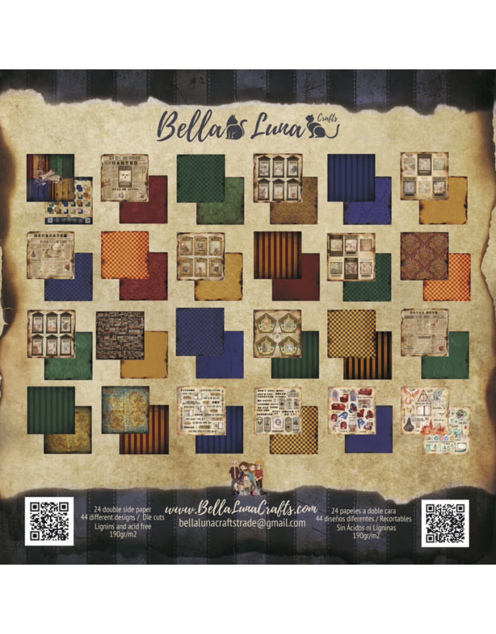 BELLA LUNA BELLA LUNA DEAD OR ALIVE 12x12 COLLECTION PACK