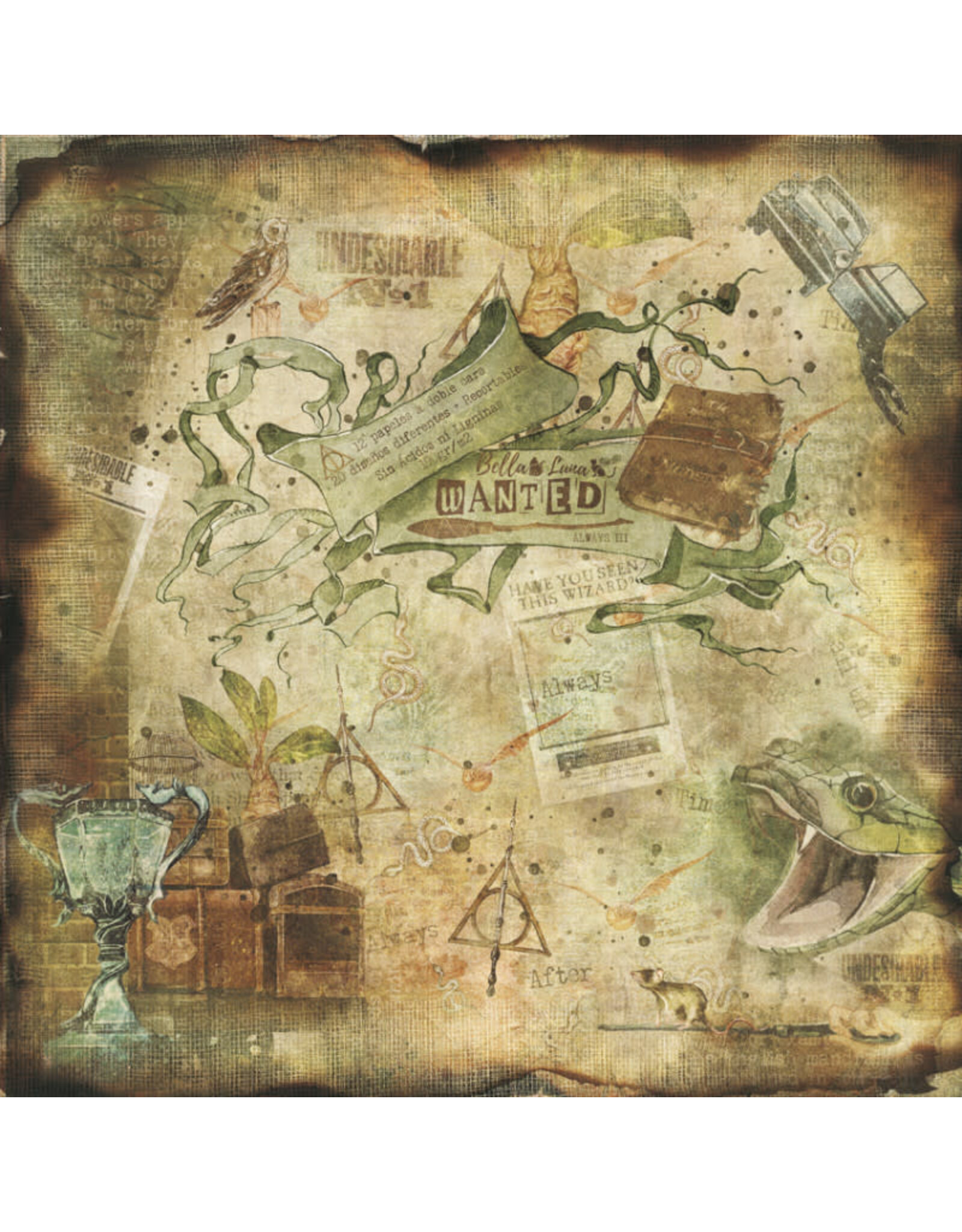 BELLA LUNA BELLA LUNA WANTED 12x12 COLLECTION PACK
