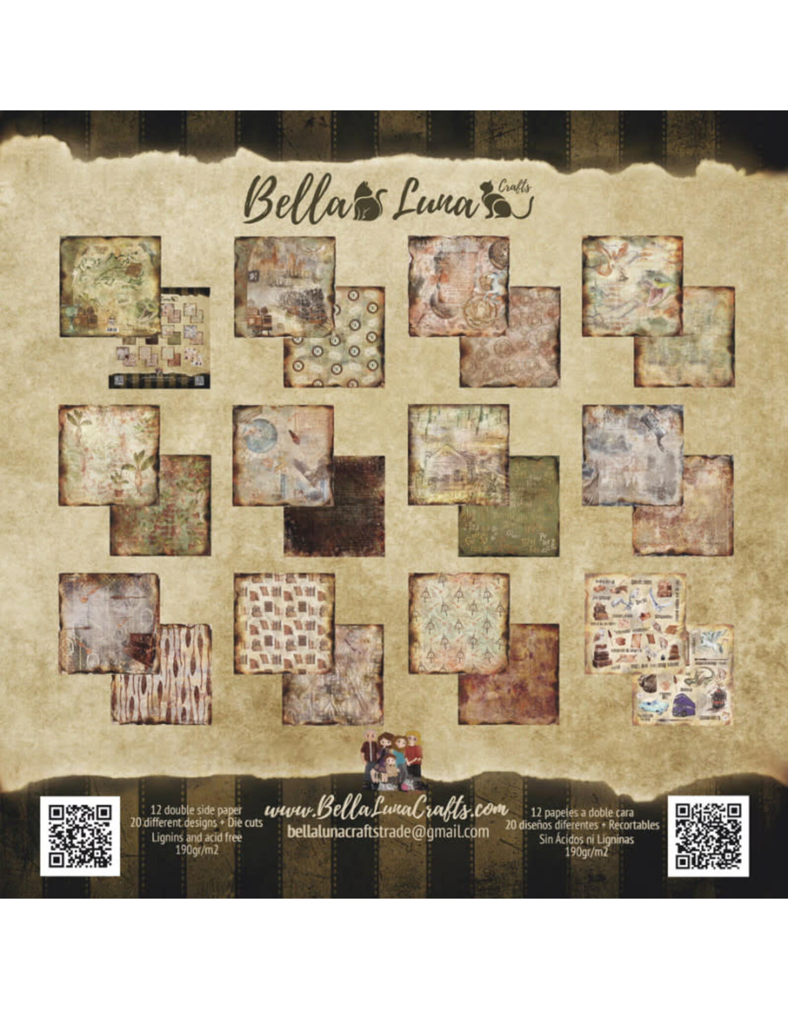 BELLA LUNA BELLA LUNA WANTED 12x12 COLLECTION PACK