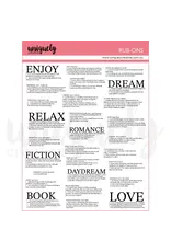 UNIQUELY CREATIVE UNIQUELY CREATIVE DEFINITION RUB-ONS