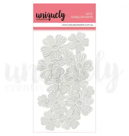 UNIQUELY CREATIVE UNIQUELY CREATIVE MIXED LACE FLOWERS