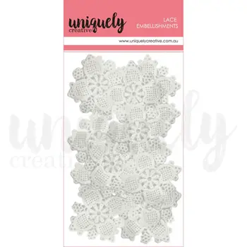 UNIQUELY CREATIVE UNIQUELY CREATIVE DELICATE LACE FLOWERS