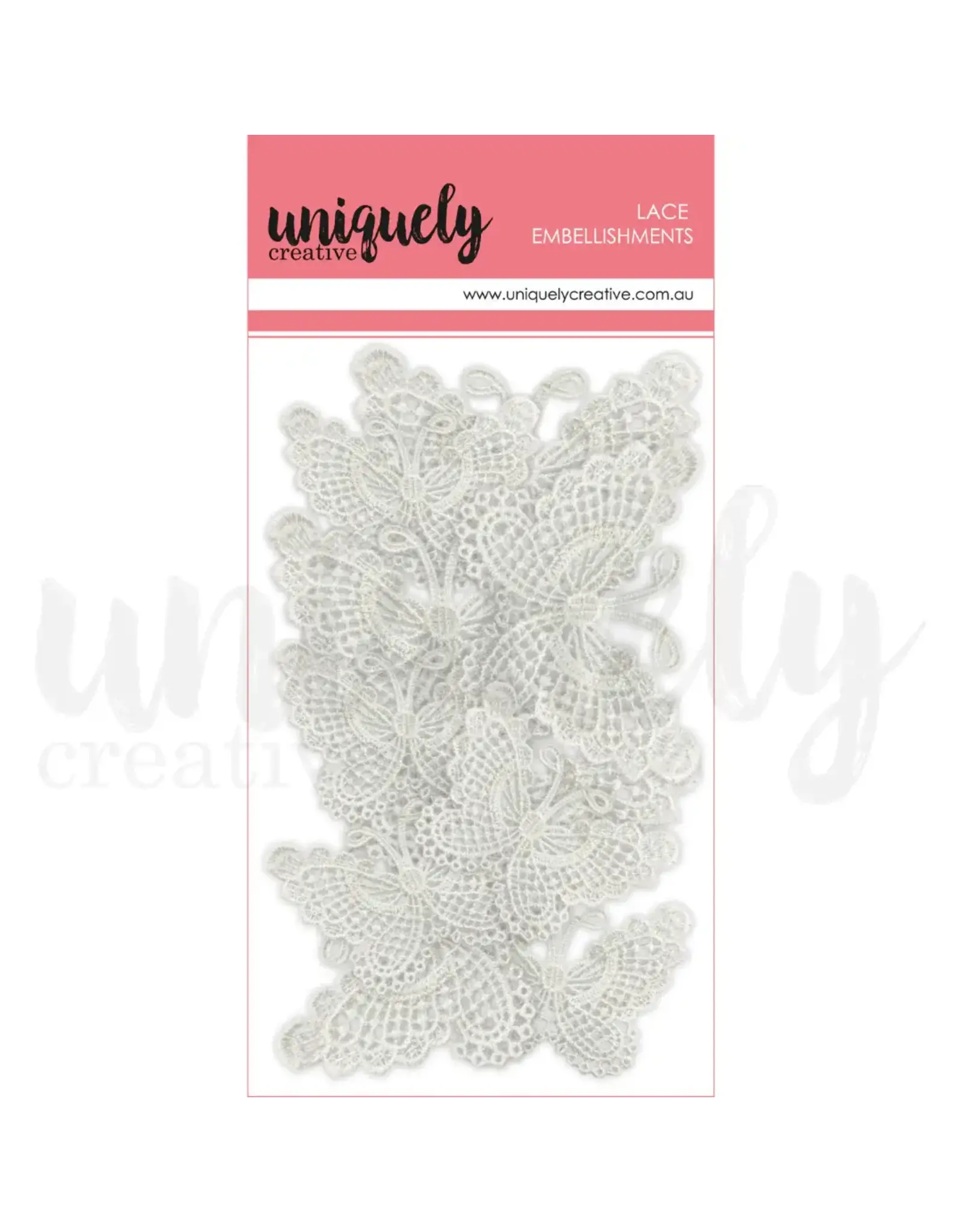 UNIQUELY CREATIVE UNIQUELY CREATIVE LACE BUTTERFLIES
