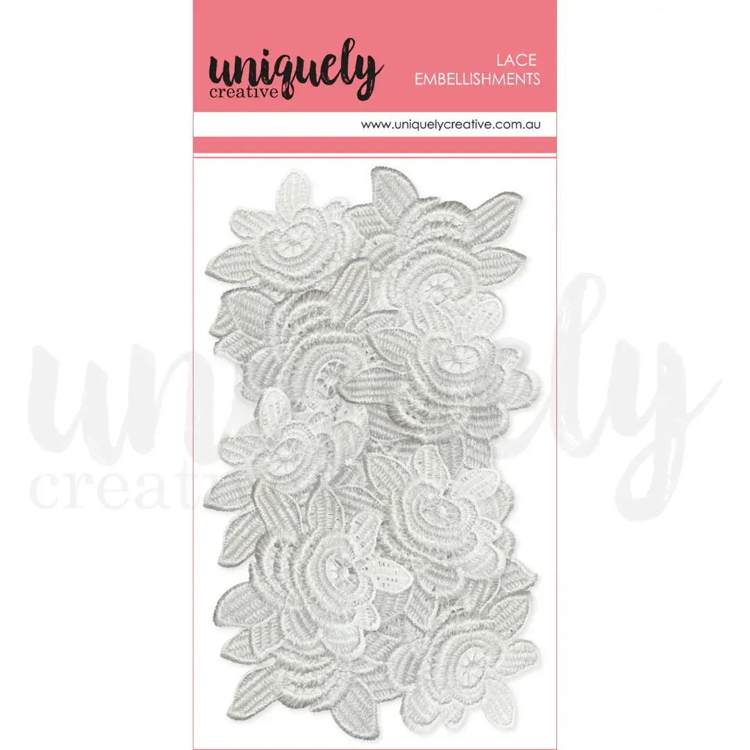UNIQUELY CREATIVE UNIQUELY CREATIVE LACE ROSES