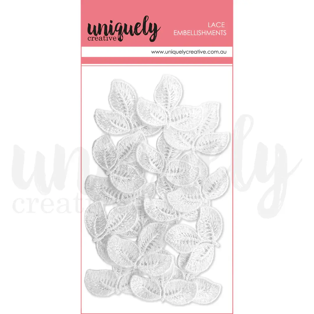 UNIQUELY CREATIVE UNIQUELY CREATIVE ROSE LACE LEAVES