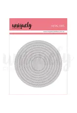 UNIQUELY CREATIVE UNIQUELY CREATIVE SCALLOPED NESTING CIRCLE DIE SET
