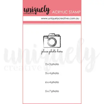 UNIQUELY CREATIVE UNIQUELY CREATIVE PLACE PHOTO HERE MINI CLEAR STAMP SET