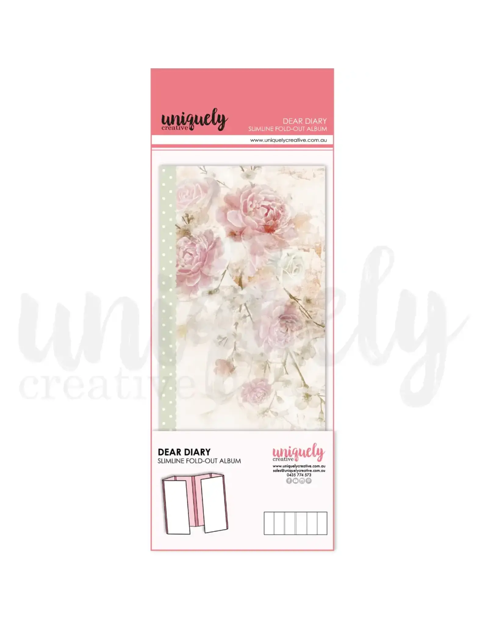 UNIQUELY CREATIVE UNIQUELY CREATIVE DEAR DIARY FOLD-OUT ALBUM
