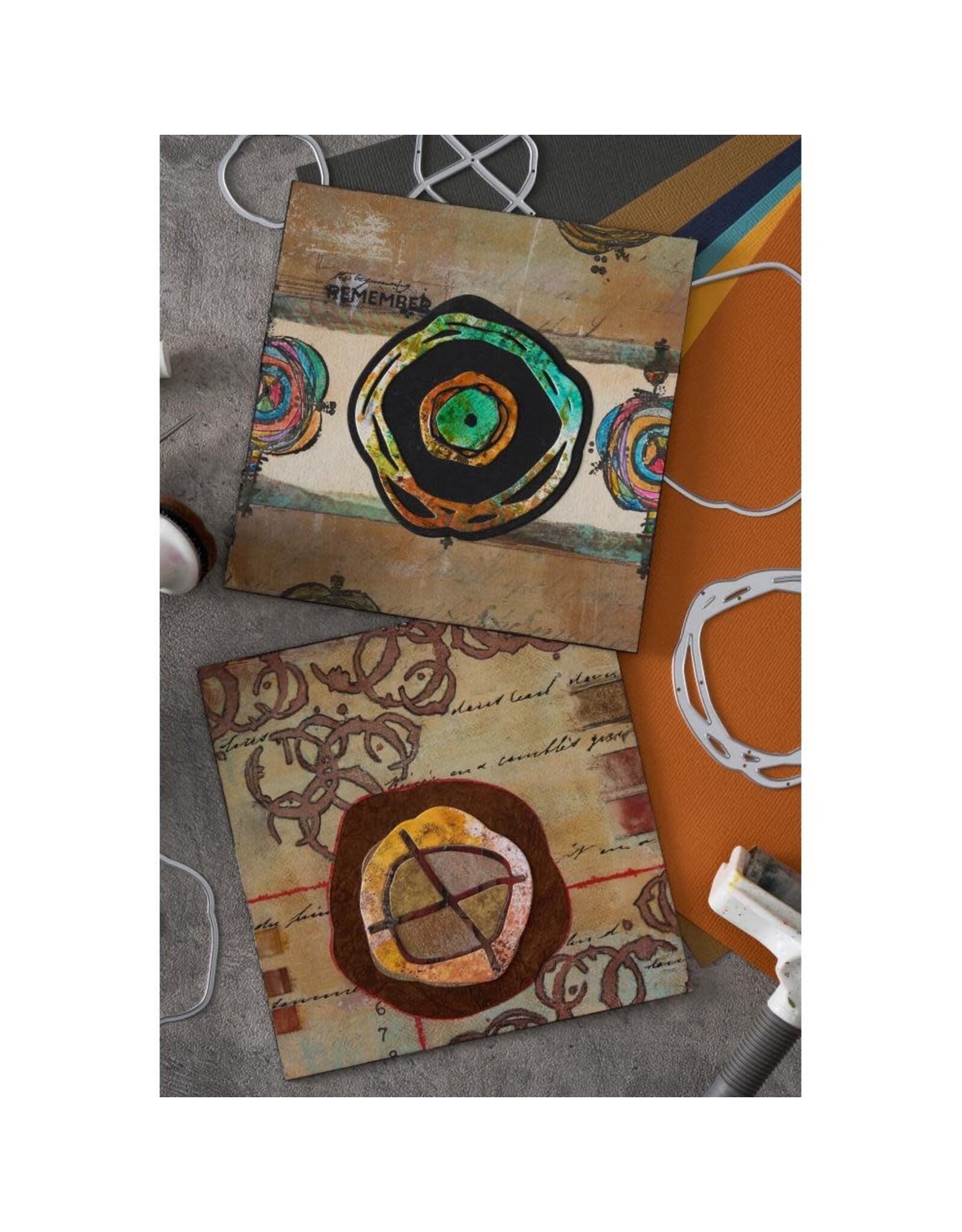 SIZZIX SIZZIX SETH APTER THINLITS TWISTERS DIE SET