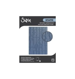 SIZZIX SIZZIX SETH APTER DOT MATRIX MULTI LEVEL EMBOSSING FOLDER