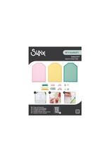 SIZZIX SIZZIX 49 AND MARKET THINLITS LARGE TAGS DIE SET