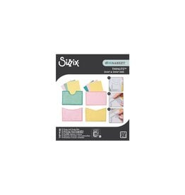 SIZZIX SIZZIX 49 AND MARKET THINLITS POCKETS DIE SET