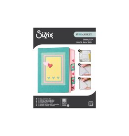 SIZZIX SIZZIX 49 AND MARKET THINLITS FILE FOLDERS DIE SET