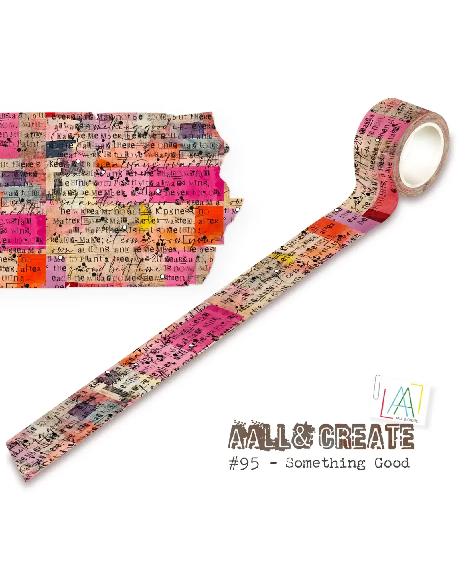 AALL & CREATE AALL & CREATE AUTOUR DE MWA #95 SOMETHING GOOD LAYER IT UP! WASHI TAPE