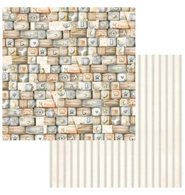 49 AND MARKET 49 AND MARKET LITTLE DREAMERS BUILDING BLOCKS 12x12 CARDSTOCK