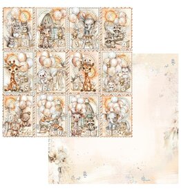49 AND MARKET 49 AND MARKET LITTLE DREAMERS MILESTONES 12x12 CARDSTOCK