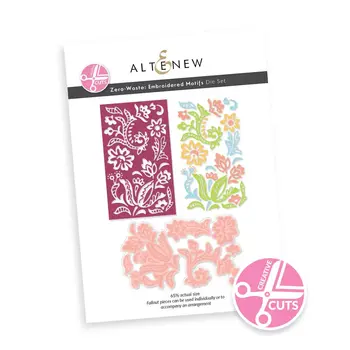 ALTENEW ALTENEW ZERO-WASTE: EMBROIDERED MOTIFS DIE SET
