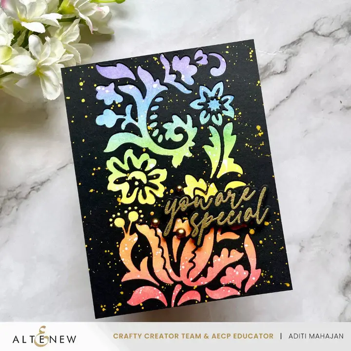 ALTENEW ALTENEW ZERO-WASTE: EMBROIDERED MOTIFS DIE SET