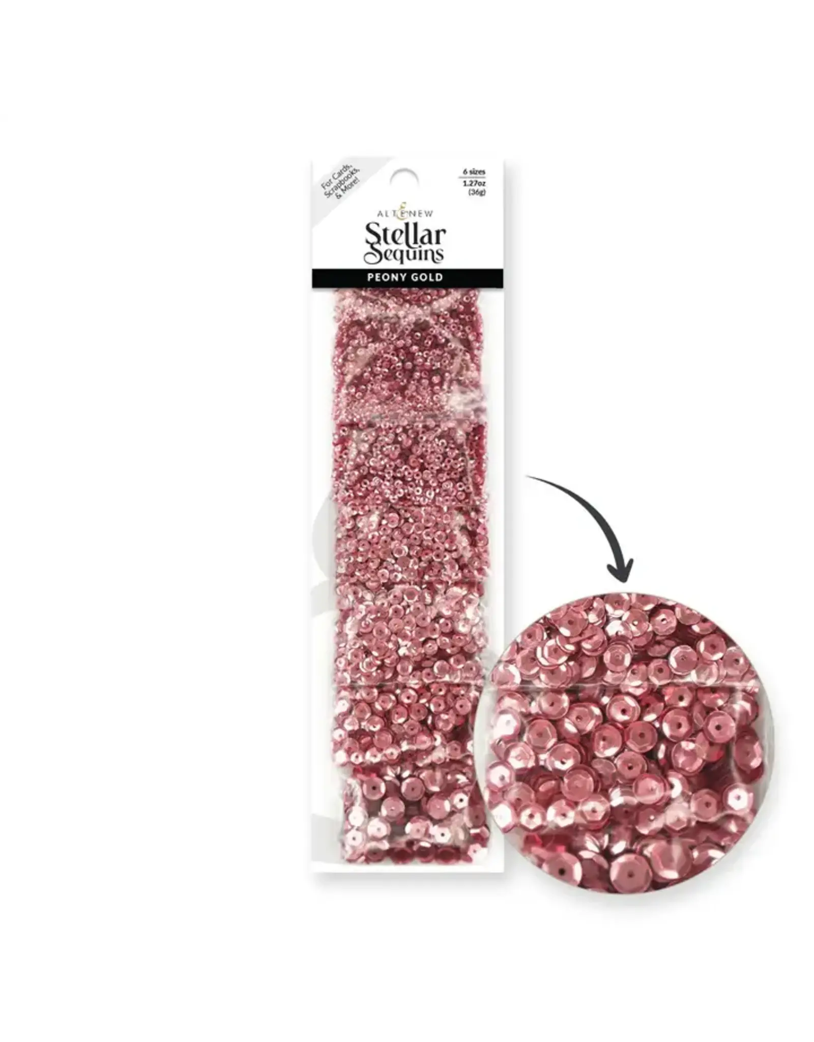 ALTENEW ALTENEW PEONY GOLD STELLAR SEQUINS