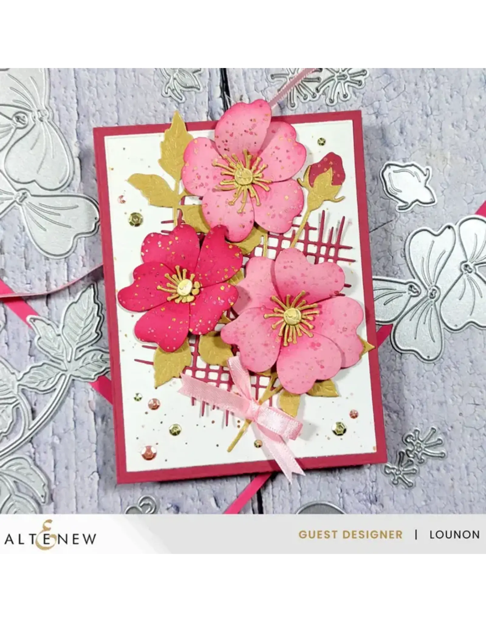 ALTENEW ALTENEW PEONY GOLD STELLAR SEQUINS