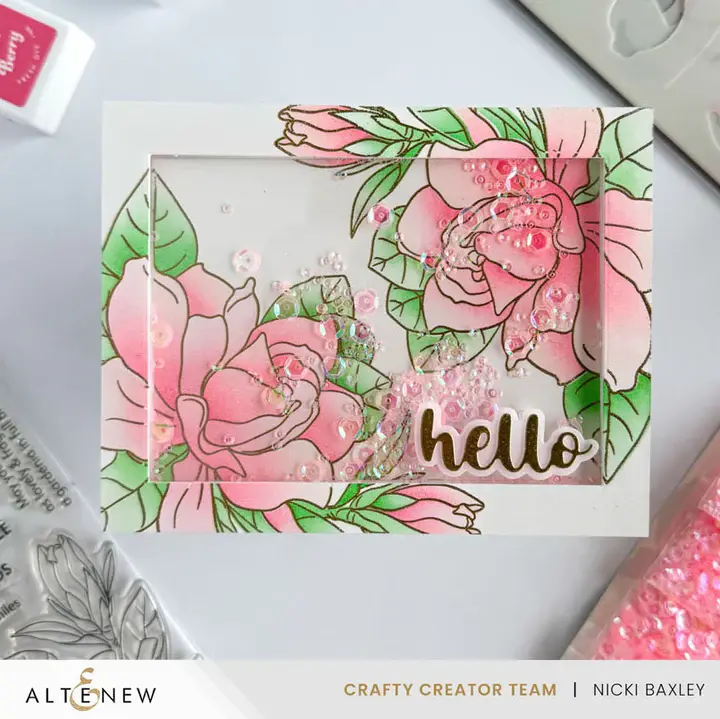 ALTENEW ALTENEW TWINKLING PINK STELLAR SEQUINS