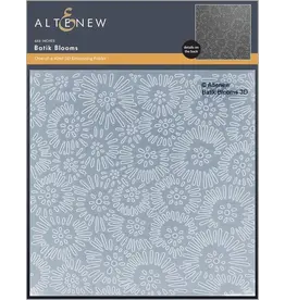 ALTENEW ALTENEW BATIK BLOOMS 3D EMBOSSING FOLDER