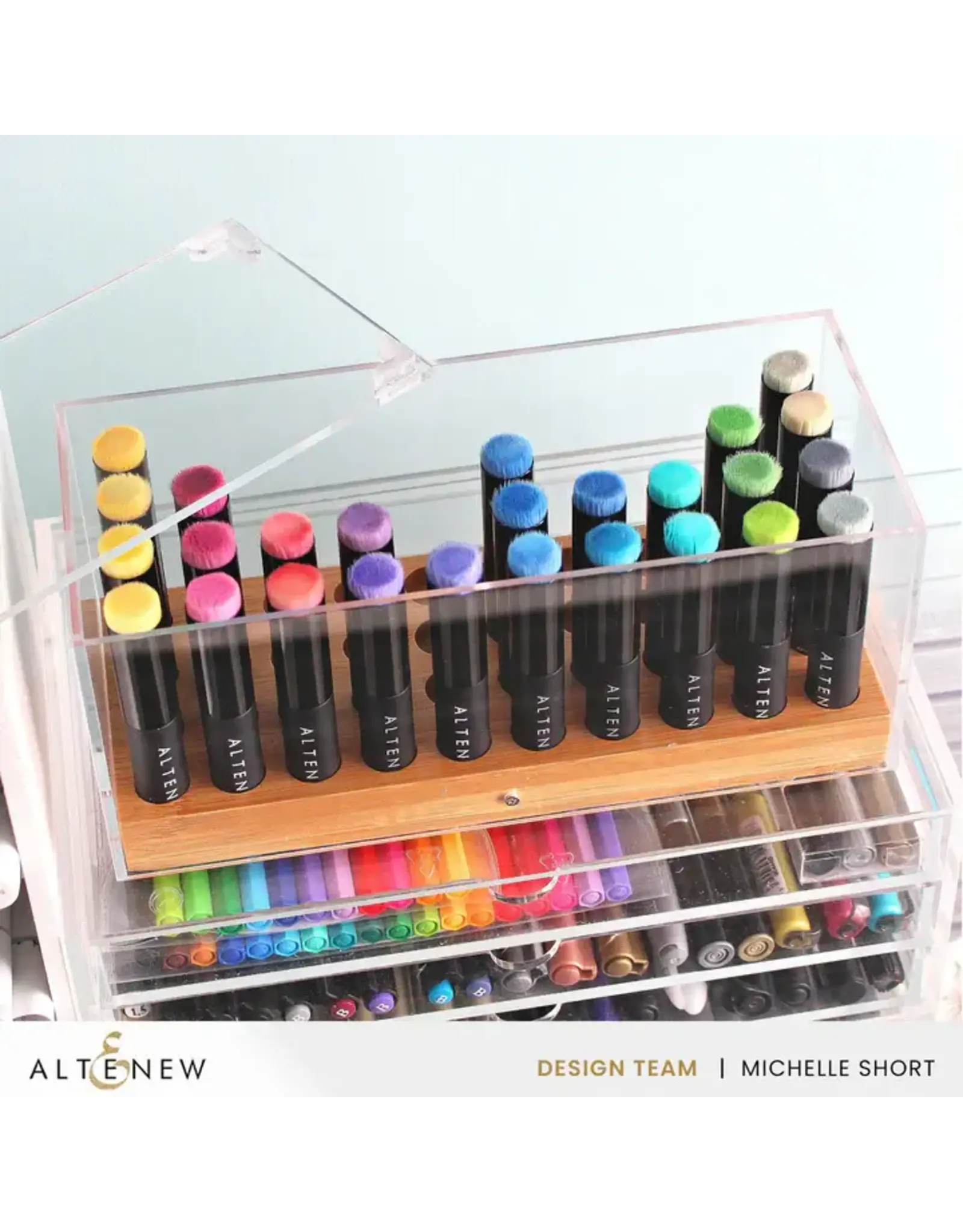 ALTENEW ALTENEW CRAFTER'S SHOWCASE MINI BLENDING BRUSH STORAGE