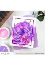 ALTENEW ALTENEW MAGICAL PEONY PRESS PLATE AND STENCIL SET BUNDLE