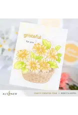 ALTENEW ALTENEW BUILD-A-GARDEN RADIANT BLOSSOMS CLEAR STAMP, DIE SET AND STENCIL SET BUNDLE