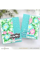 ALTENEW ALTENEW CRAFT YOUR LIFE PROJECT KIT: BOLD & BEAUTIFUL CLEAR STAMP, STENCIL SET, 3D EMBOSSING FOLDER AND DIE SET BUNDLE