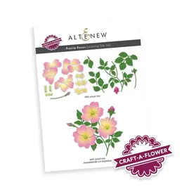 ALTENEW ALTENEW CRAFT-A-FLOWER: PRAIRIE ROSES LAYERING DIE SET