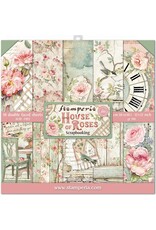 STAMPERIA STAMPERIA HOUSE OF ROSES COLLECTION 12x12 COLLECTION PACK 10 SHEETS
