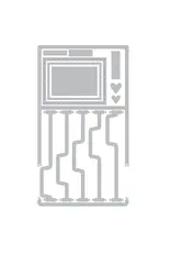 SIZZIX SIZZIX 49 AND MARKET THINLITS FILE FOLDERS DIE SET