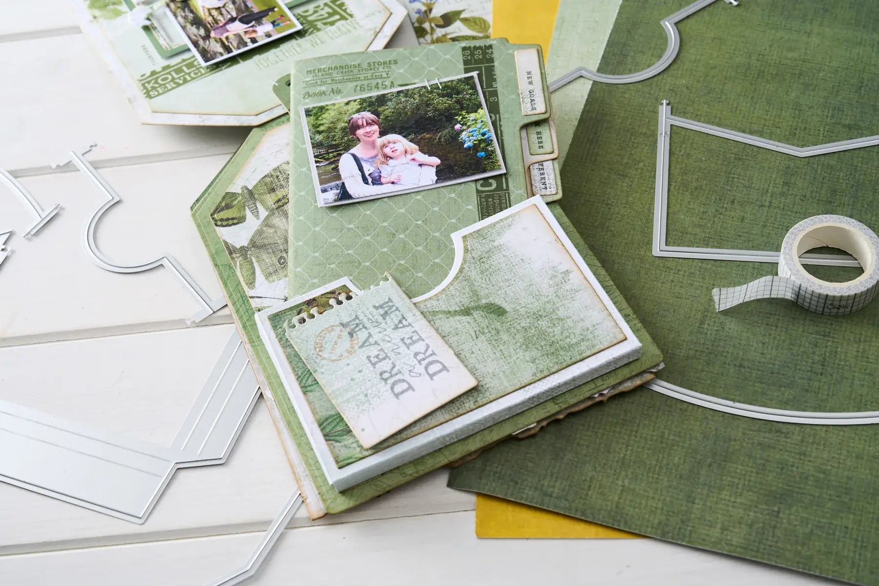 SIZZIX SIZZIX 49 AND MARKET THINLITS POCKETS DIE SET