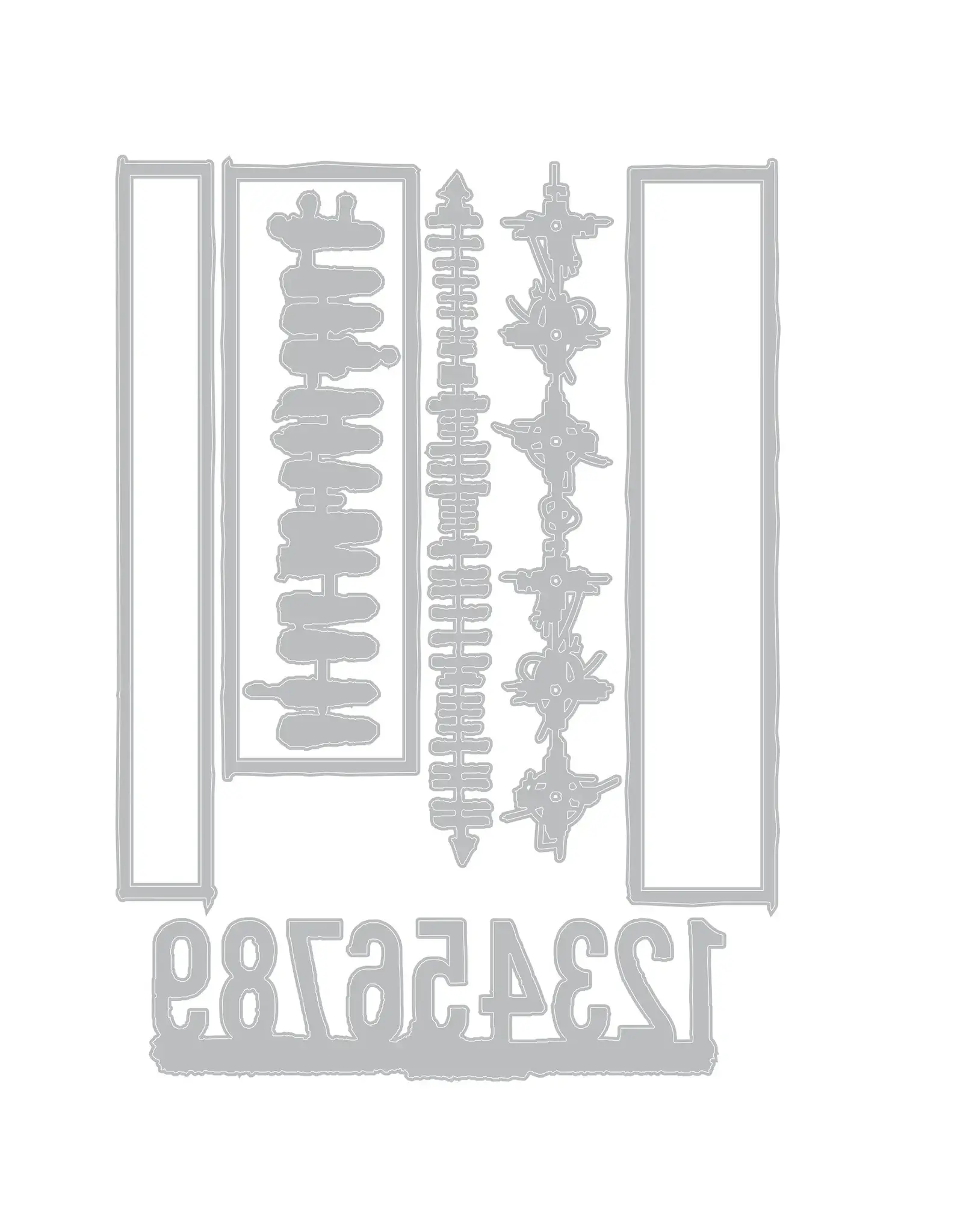 SIZZIX SIZZIX SETH APTER THINLITS BORDERLINES DIE SET