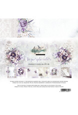 ALCHEMY OF ART ALCHEMY OF ART IN PURPLE COLOR 8x8 PAPER PACK 12 SHEETS