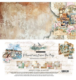 ALCHEMY OF ART ALCHEMY OF ART MEMORIES FROM THE TRIP 12x12 PAPER PACK 6 SHEETS